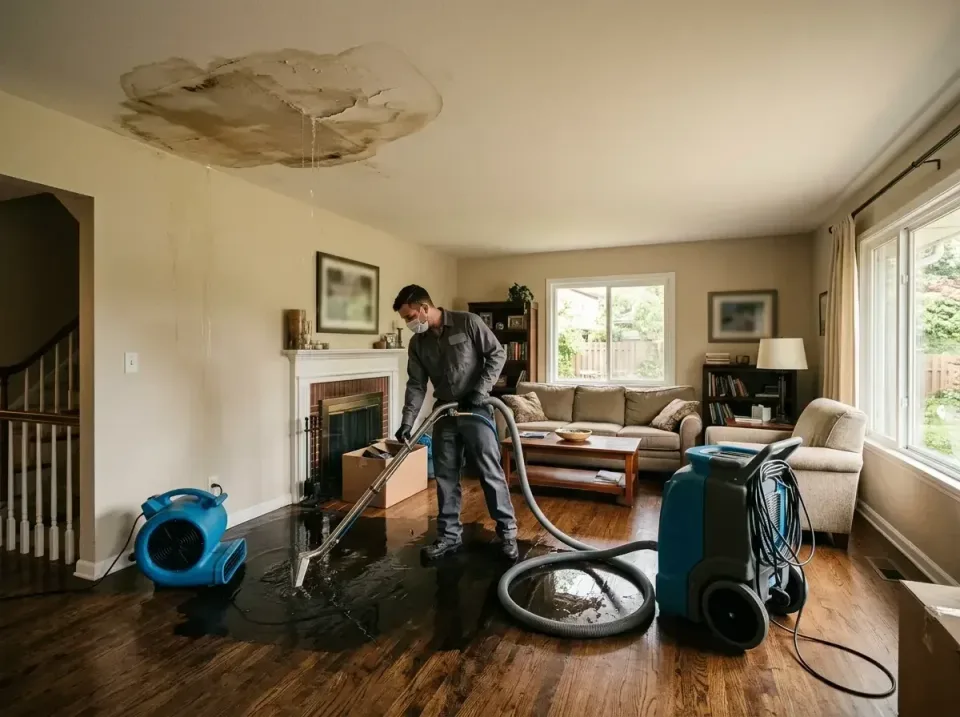 attic-pipe-burst-ceiling-drip-008 — frequently asked questions, Water Damage Restoration & Carpet Care in Glencoe, MN